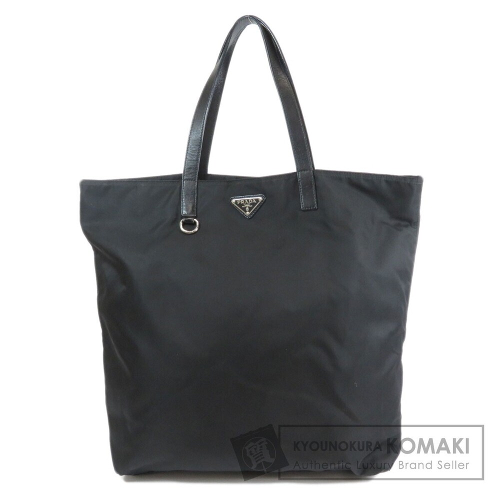 Prada Tessuto tote bag black saffiano leather